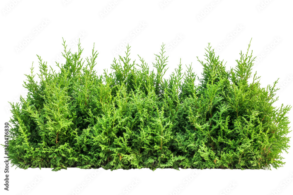 Fototapeta premium A Lush Green Hedge for Your Garden
