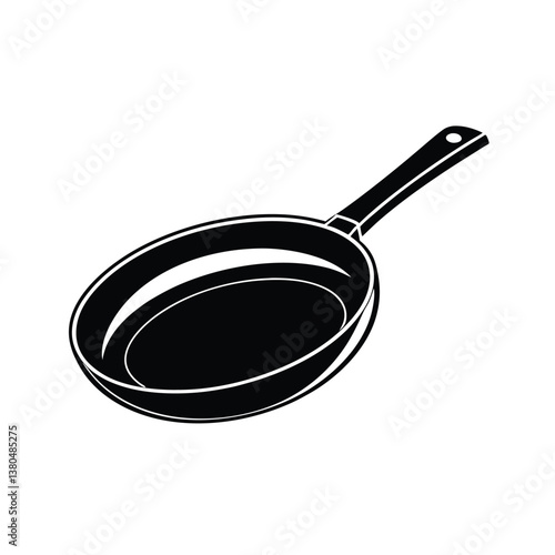 frying pan isolated on a white background