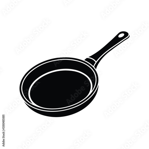 frying pan isolated on a white background