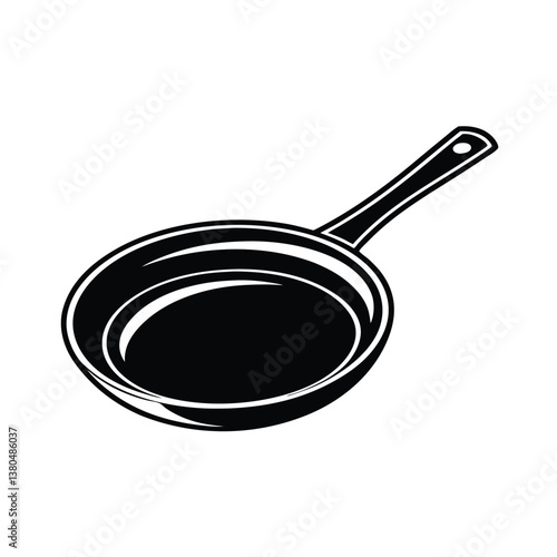 frying pan isolated on a white background