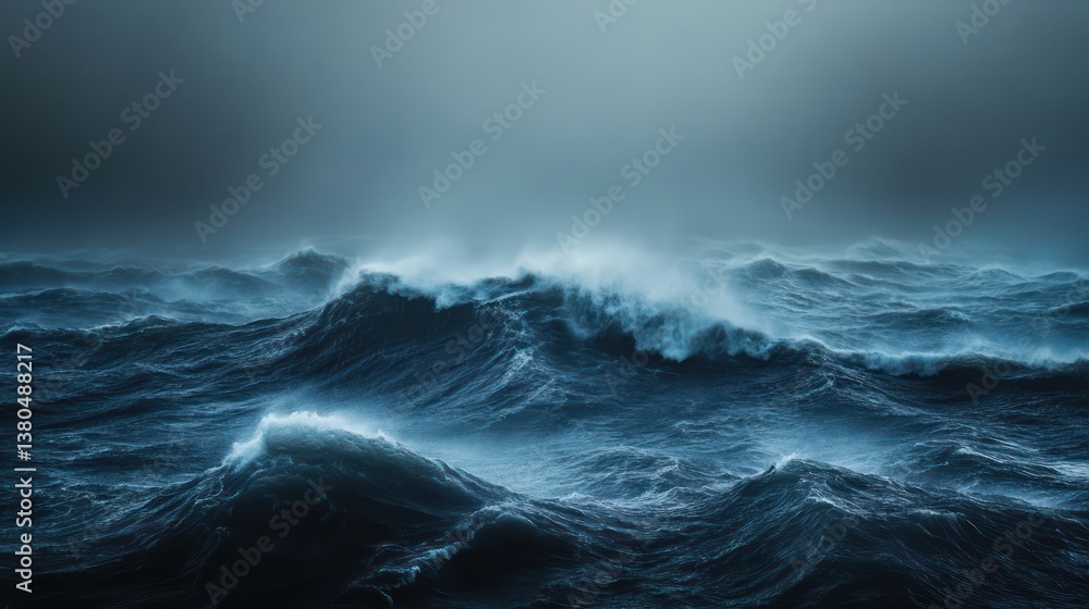 raging sewith towering swells forming before they break,horizon nearly lost instorm, sheets of rain pouring down, misty air making everything seem slightly blurred, raw raging sewith towering swells forming before they break,horizon nearly lost instorm, sheets of rain pouring down, misty air making everything seem slightly blurred, raw