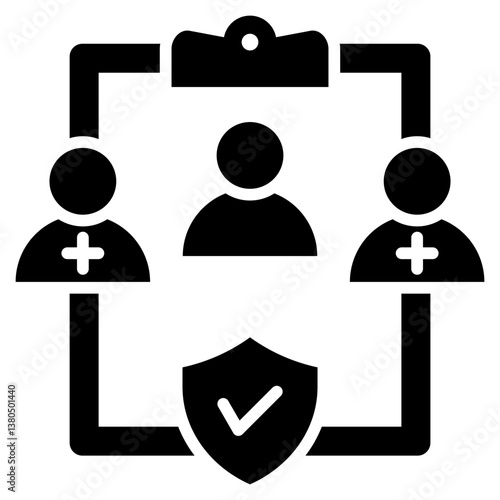 Ethics Committee Glyph Icon