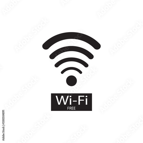 wifi icon logo vector design