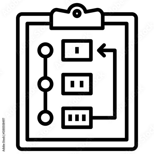 Prioritize Line Icon