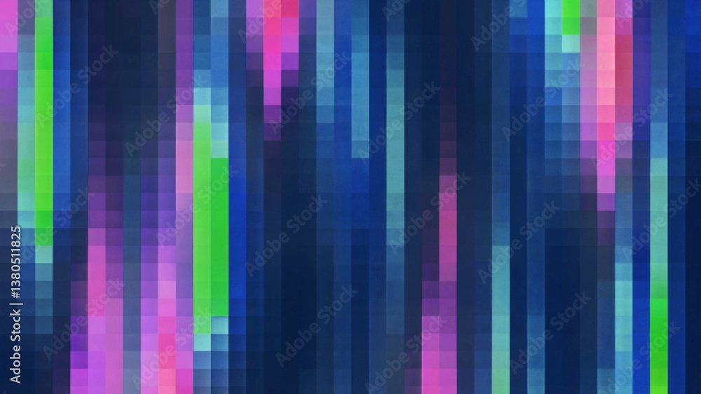 A colorful light wallpaper that is lit up and has a purple with squares pixel stye A colorful light wallpaper that is lit up and has a purple with squares pixel stye
