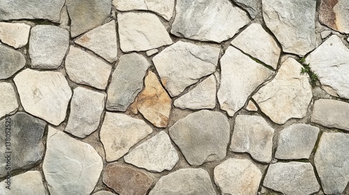 Neutral Beige Stone Tile Texture for Seamless Background Designs