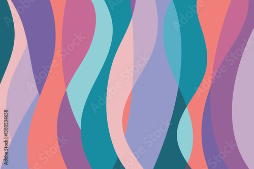 Wallpaper Mural Artwork trendy contemporary abstract shapes. Background with abstract Colorful. Banner and cover for your design.	 Torontodigital.ca