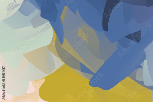 Wallpaper Mural Artwork trendy contemporary abstract shapes. Background with abstract Colorful. Banner and cover for your design.	 Torontodigital.ca