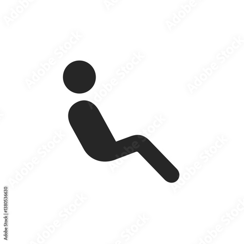 Seated Figure Side Right Profile