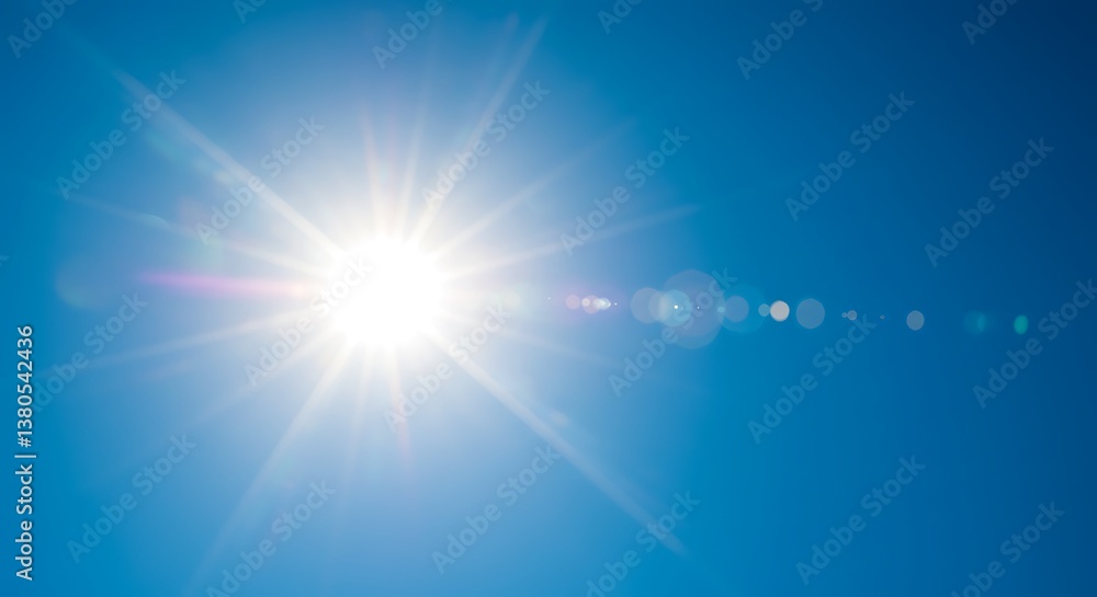 Fototapeta premium Sun's Embrace AI Generated