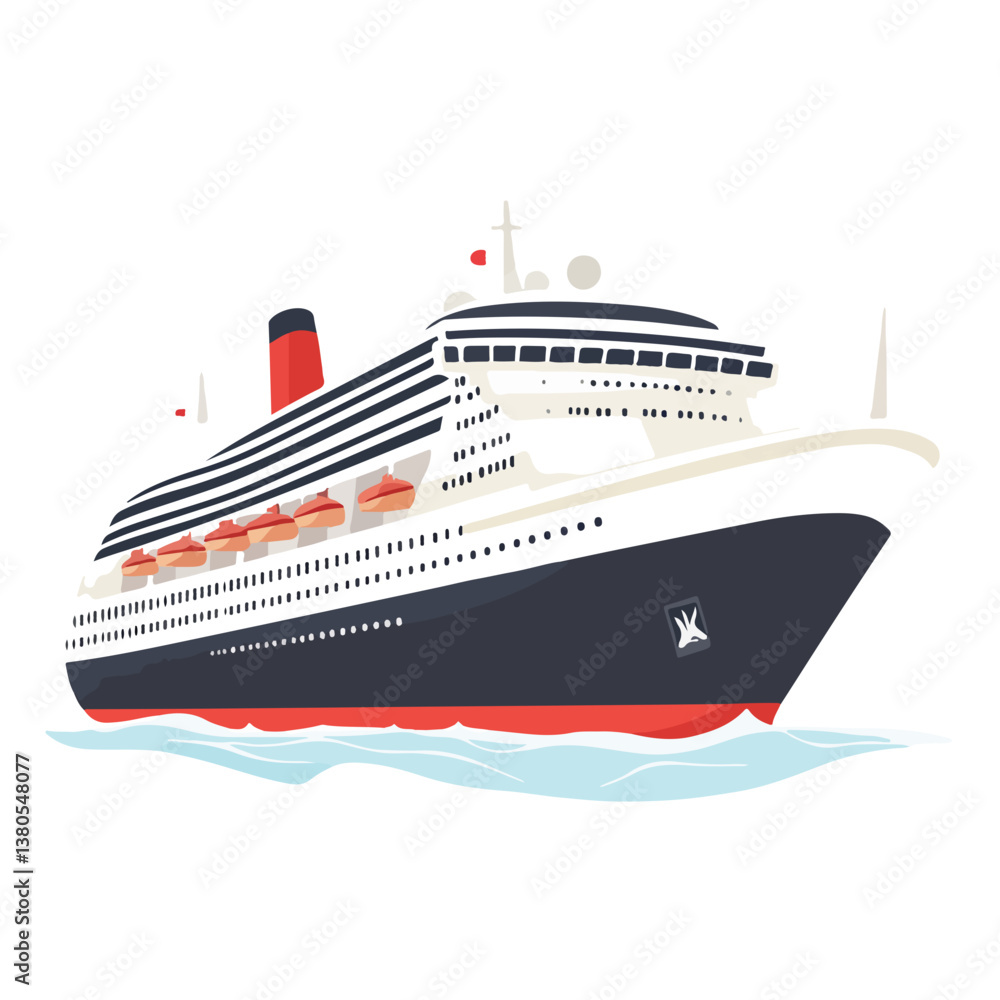 vector illustration of a ship vector illustration of a ship