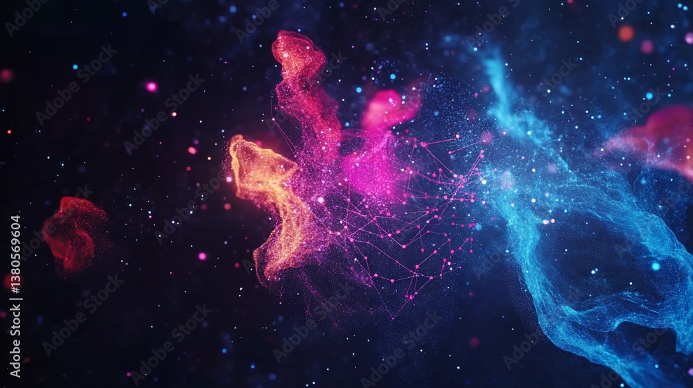 Cosmic Nebula: A Symphony of Color and Light Cosmic Nebula: A Symphony of Color and Light