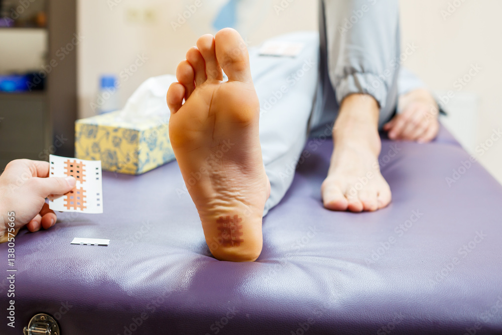 Comprehensive Foot Examination A thorough medical analysis and dedicated patient care in a professional setting, aimed at enhancing health and wellness across healthcare services