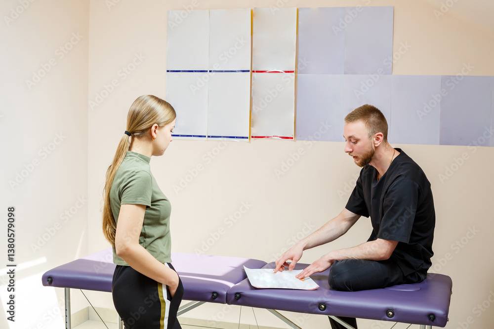 The interaction between a therapist and client during a professional setting, specifically focused on a consultation session, is crucial for effective therapy and support, enhancing overall wellbeing