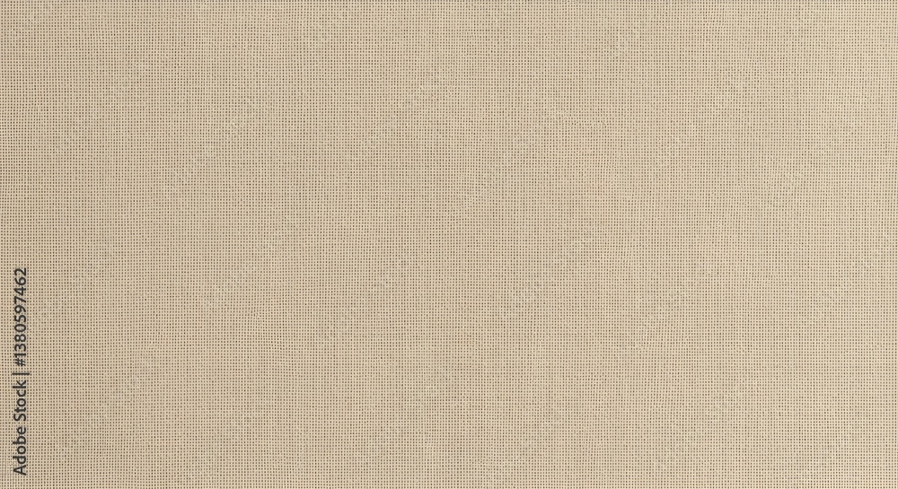 Seamless Beige Fabric Texture Background