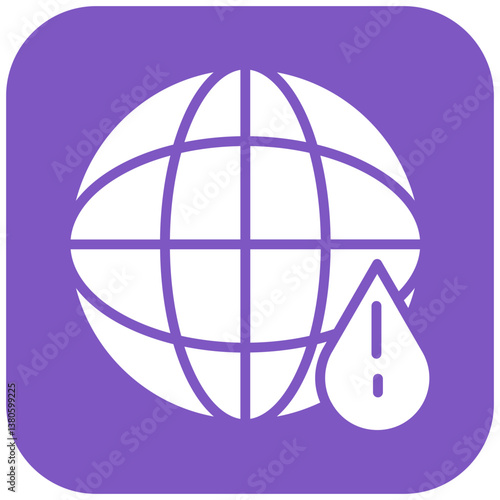 Water Crisis Icon