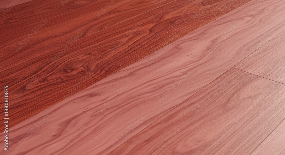 Obraz premium Crimson Wood Grain Warmth Of Cherry Rosewood Reflections Subtle Wood Tones Heartwood Hues A Rich Texture AI Generated
