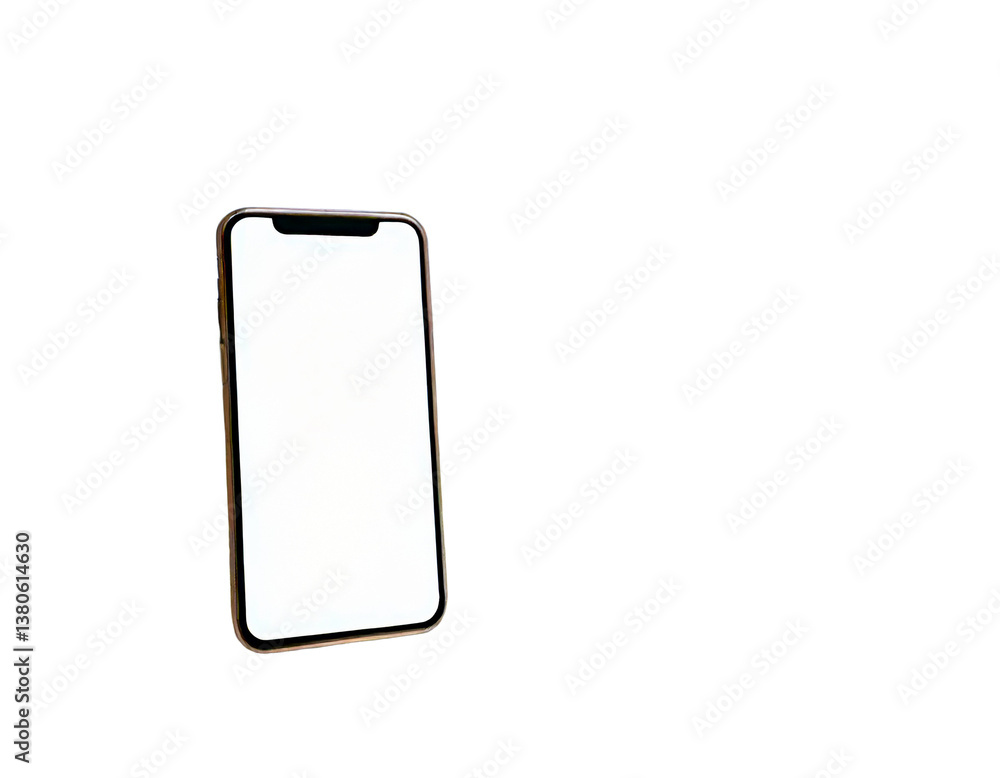 Smartphone, Handy, Cellphone Mockup, Vorlage, generative Ai Smartphone, Handy, Cellphone Mockup, Vorlage, generative Ai
