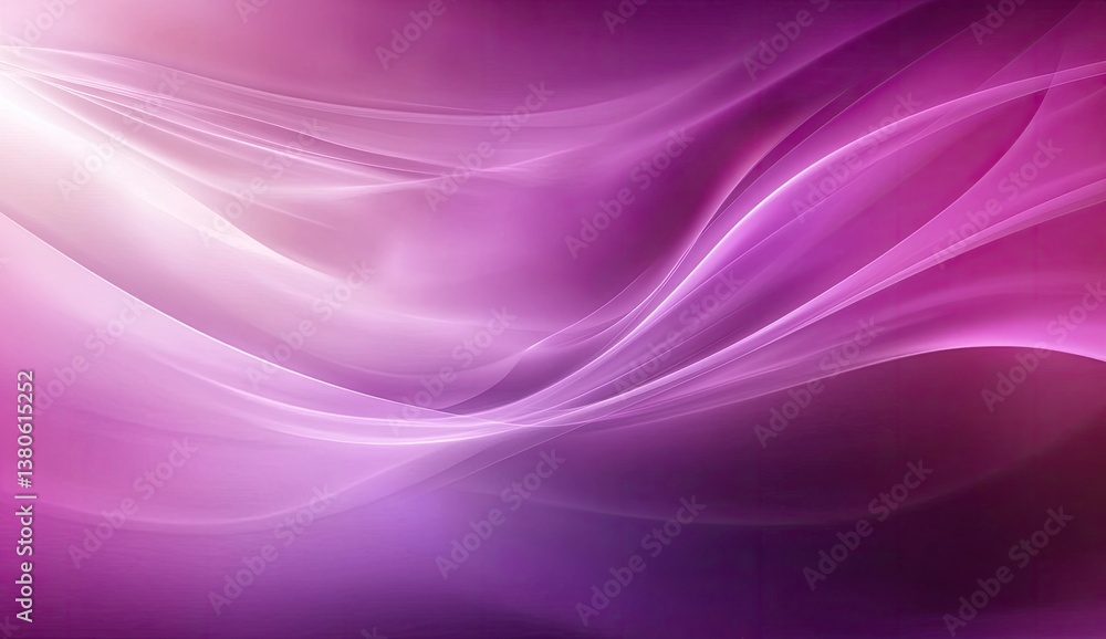Abstract flowing curves in vibrant purples and pinks Abstract flowing curves in vibrant purples and pinks