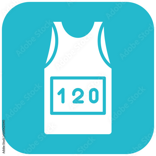 Running Bib Icon