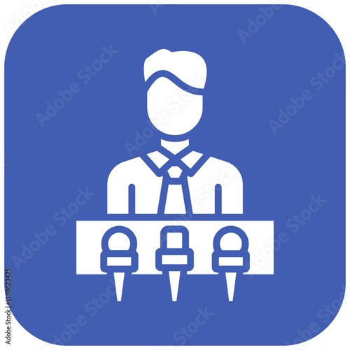 Press Conference Icon