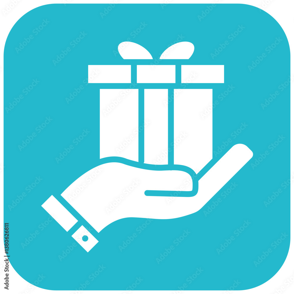 Fototapeta premium Gift Icon