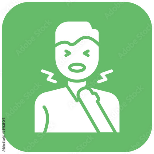 Throat Itching Icon