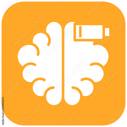 Drained Brain Icon