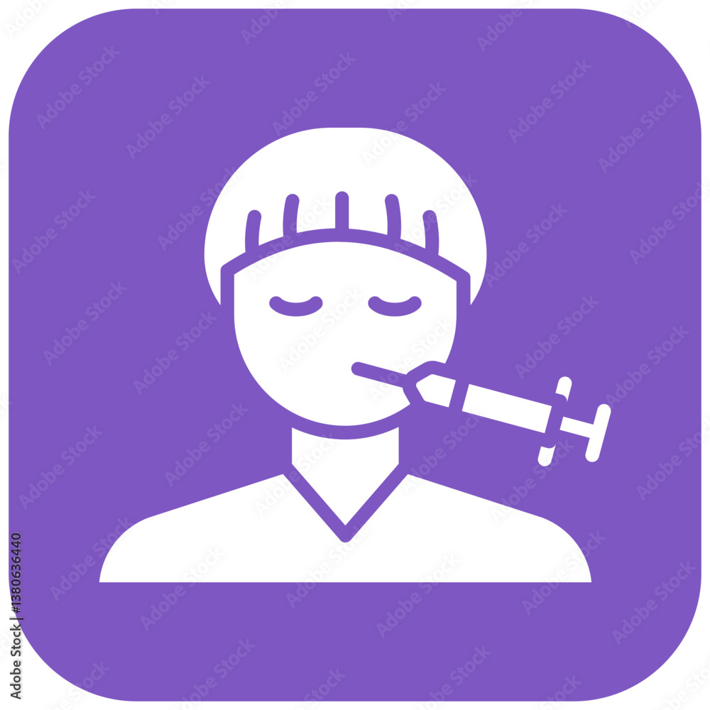 Obraz premium Dermal Fillers Icon