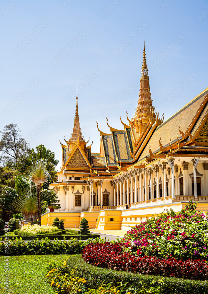 Phnom Penh Royal Palace, Cambodia