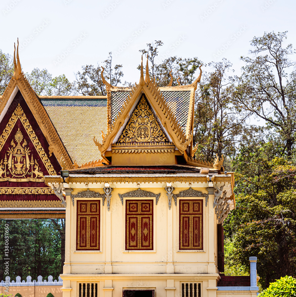 Phnom Penh Royal Palace, Cambodia