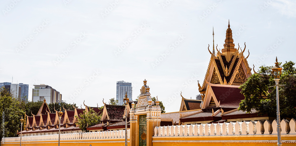 Phnom Penh Royal Palace, Cambodia
