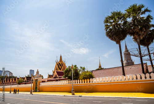 Obraz na płótnie Phnom Penh Royal Palace, Cambodia w salonie