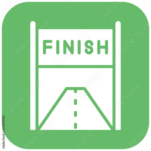 Finish Line Icon