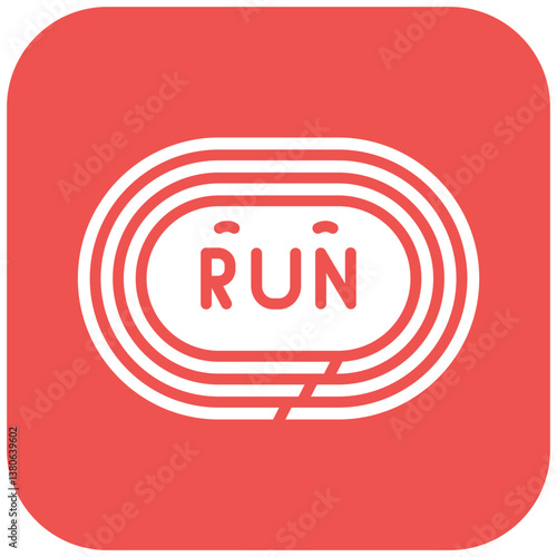 Running Track Icon
