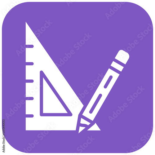 Drafting Triangle Icon