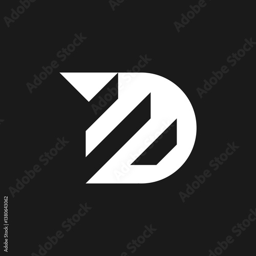Free Download letter D logo - GFXLoad