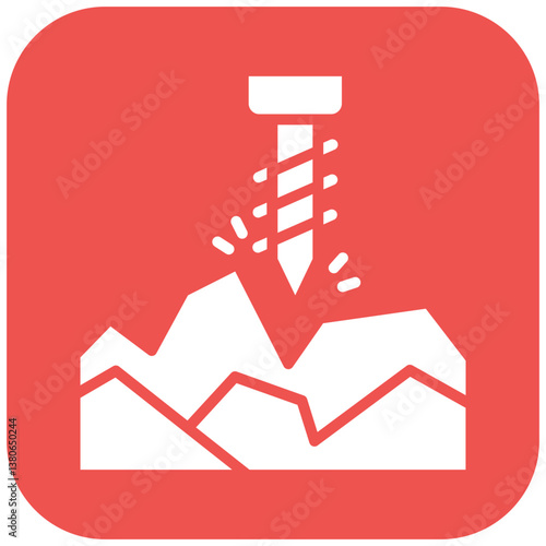 Mining Drill Icon