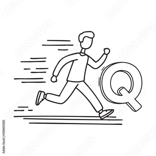 An Illustration of letter Q stand for Quick