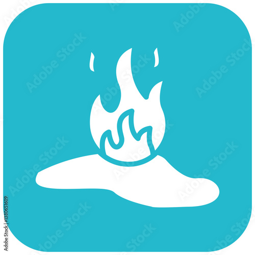 Oil Flame Icon