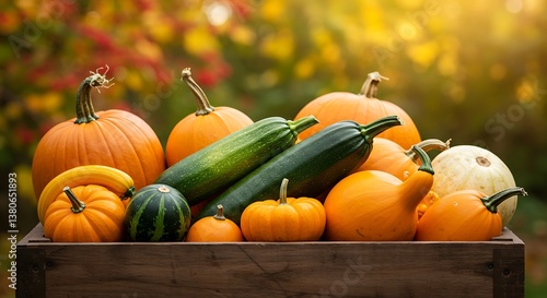 Autumn's Bounty AI Generated