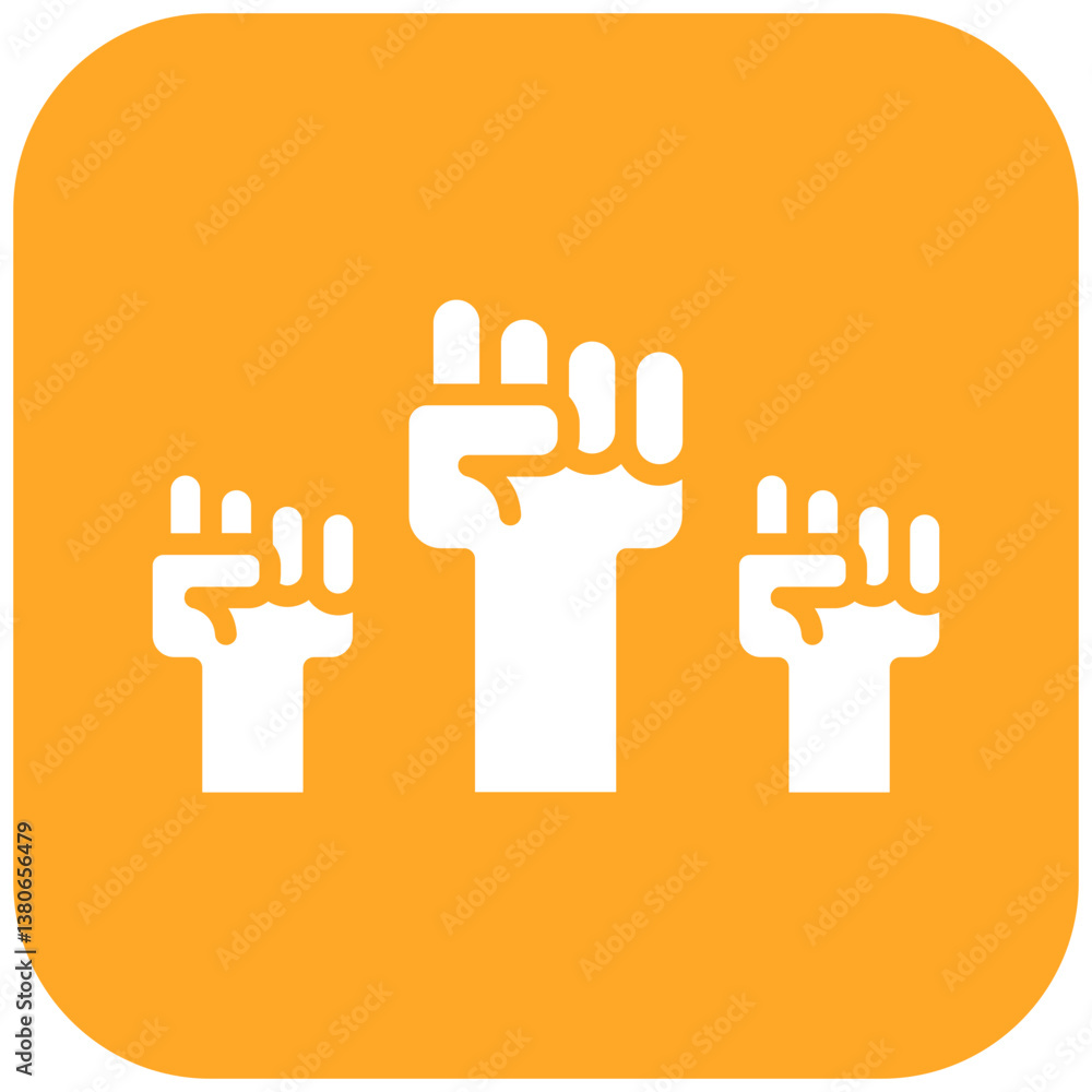 Obraz premium Black Lives Matter Icon