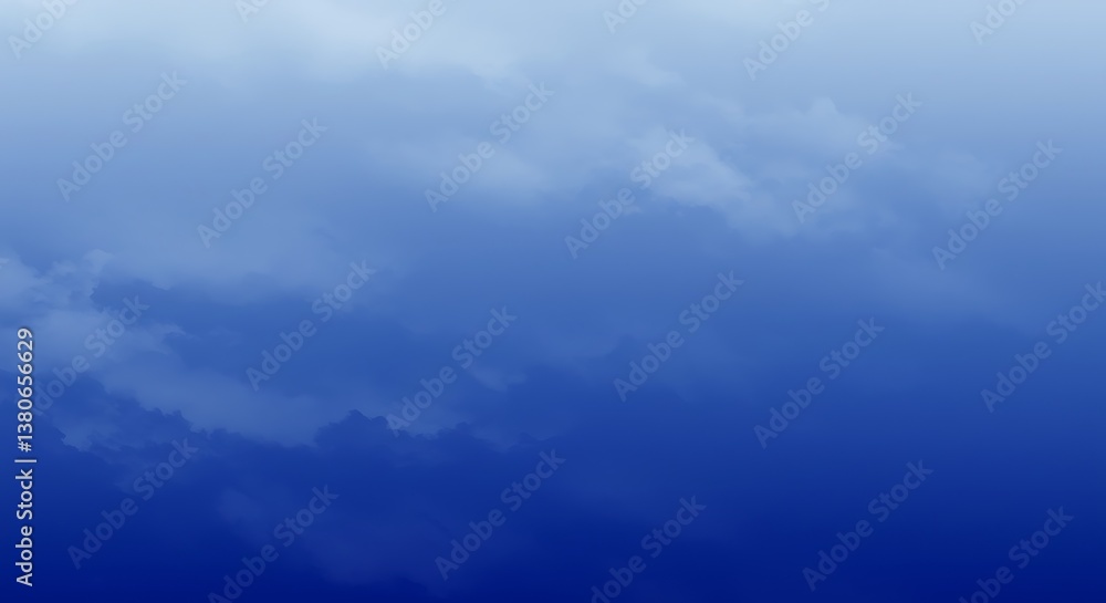 Obraz premium Azure Depths AI Generated