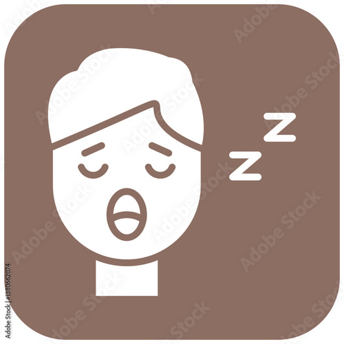 Sleepy Face Icon
