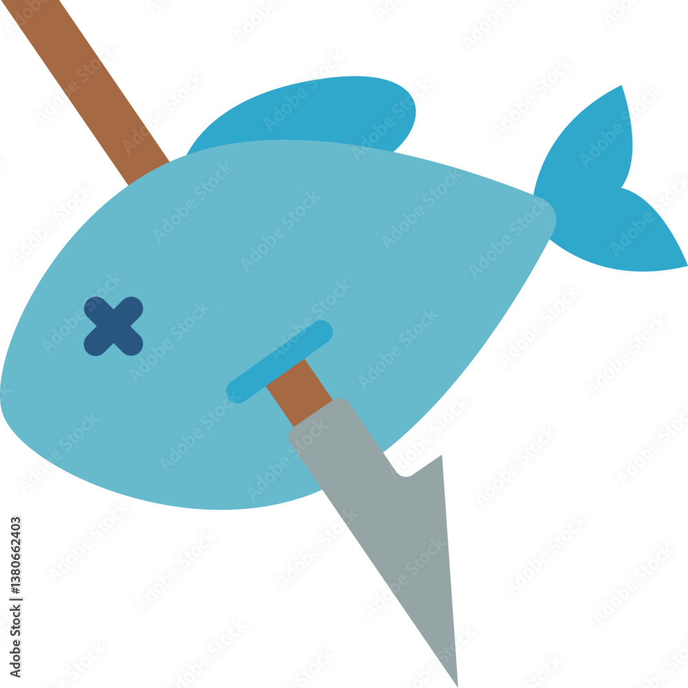 fish Illustration on a white background. fish Illustration on a white background.