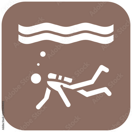 Scuba Diving Icon