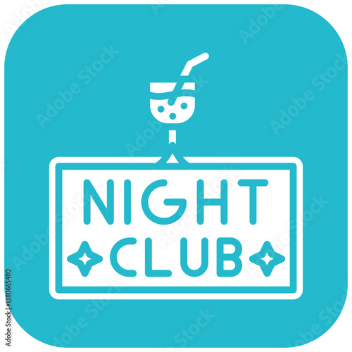 Nightclub Logo Icon