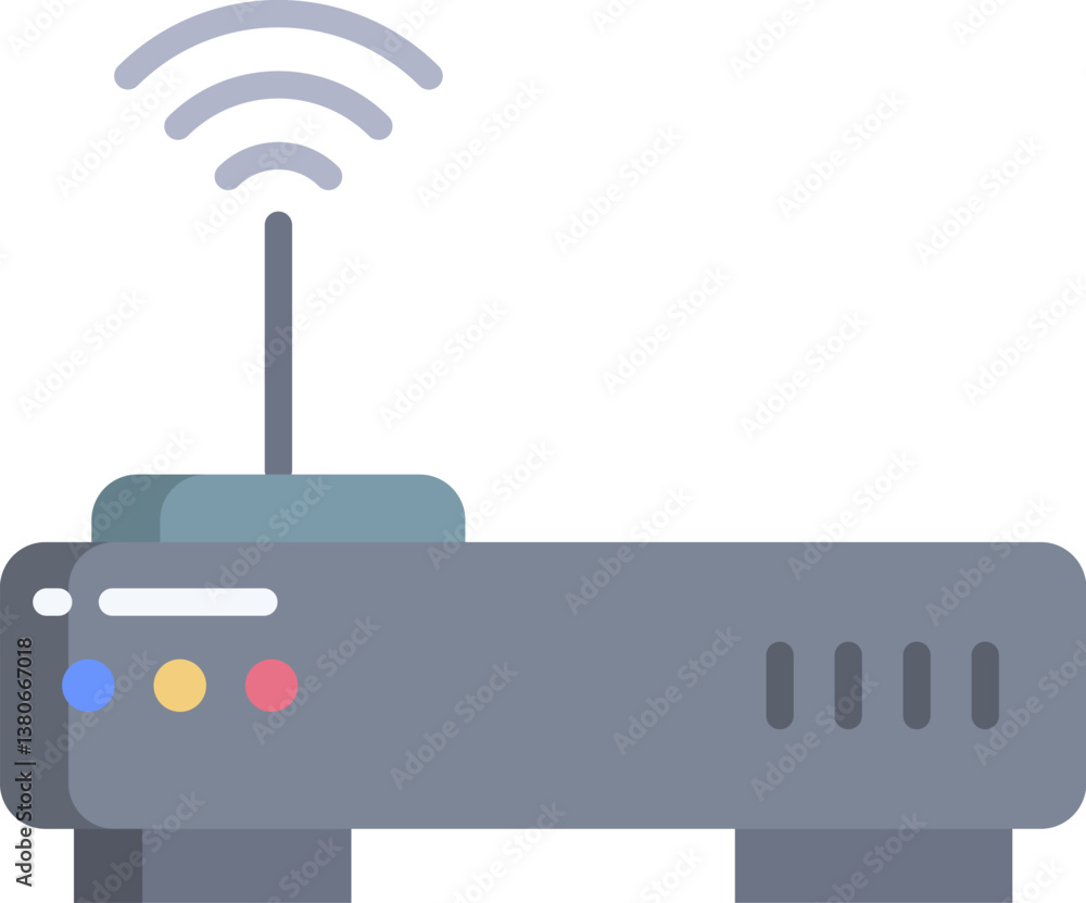 router Illustration on a white background. router Illustration on a white background.