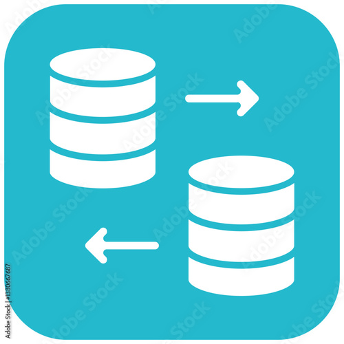 Data Replication Icon