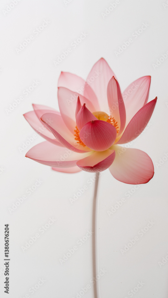 Obraz premium pink lotus flower